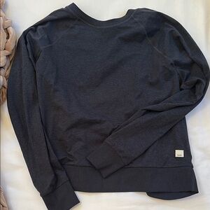 Women’s Vuori Long Sleeve Halo Crew - Size Small - Midnight Heather